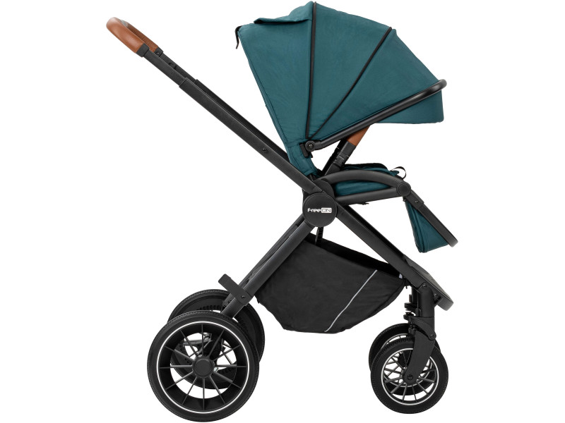 Коляска для дитини універсальна 3 в 1 FreeON JOY dark green, Фото 7