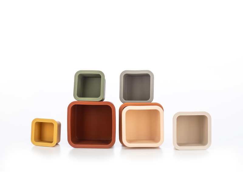 Силиконовый сортер FreeON Башня квадрат, Фото 3