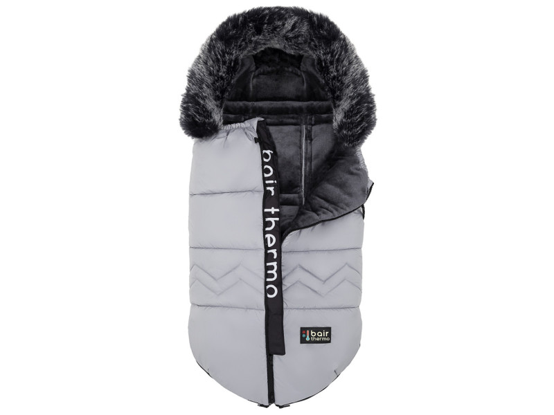 Зимовий конверт Bair Alaska Thermo NR-2  owl grey сірий, Фото 3