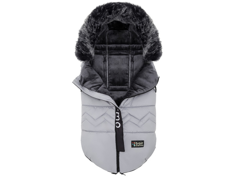 Зимовий конверт Bair Alaska Thermo NR-2  owl grey сірий, Фото 4