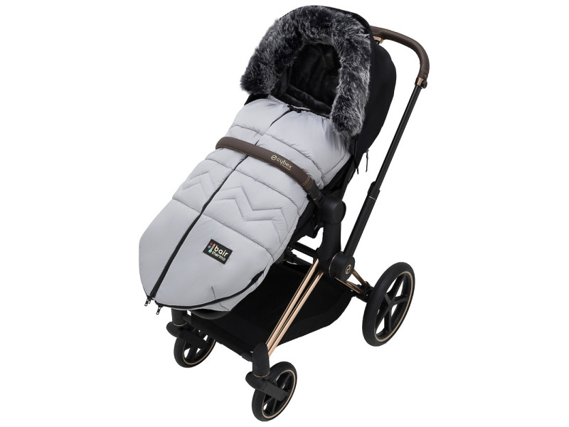Зимовий конверт Bair Alaska Thermo NR-2  owl grey сірий, Фото 10