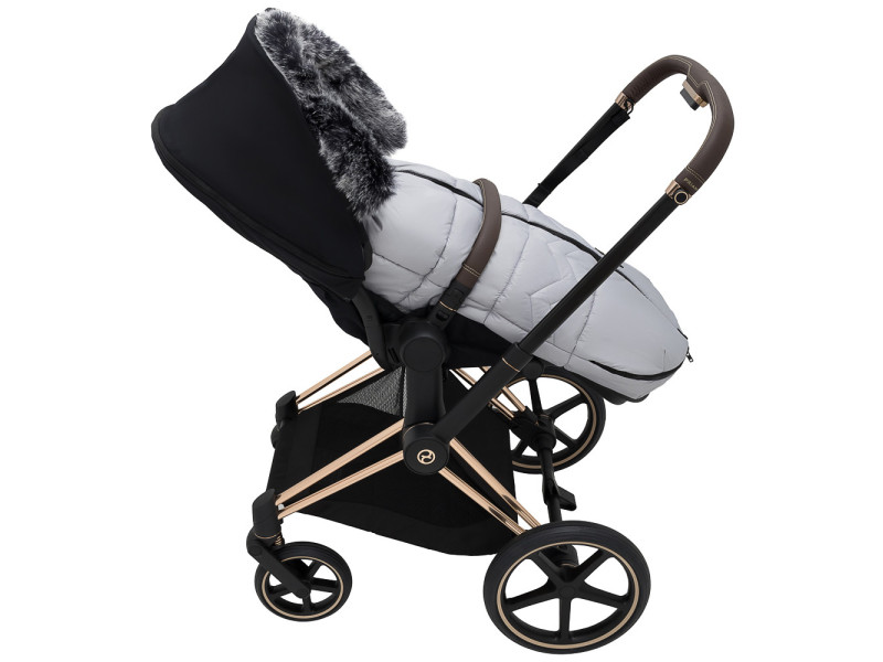 Зимовий конверт Bair Alaska Thermo NR-2  owl grey сірий, Фото 9