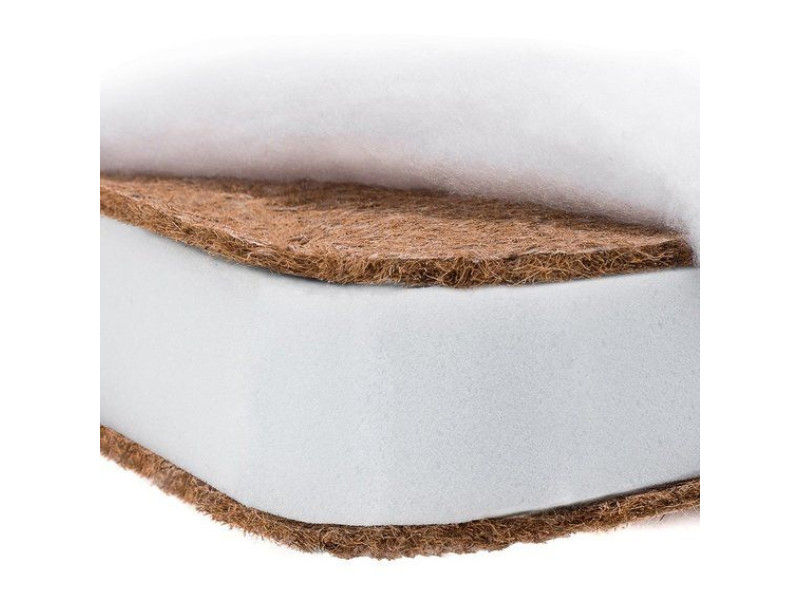 Матрас Babyroom Oval OKPK-120 120x60x7 белый, Фото 3