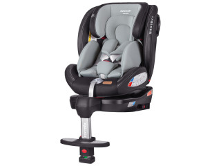 Автокрісло CARRELLO Asteroid+ CRL-15801 Marble Grey 0+1/2/3 ISOFIX з поворотом та опорною стійкою /1