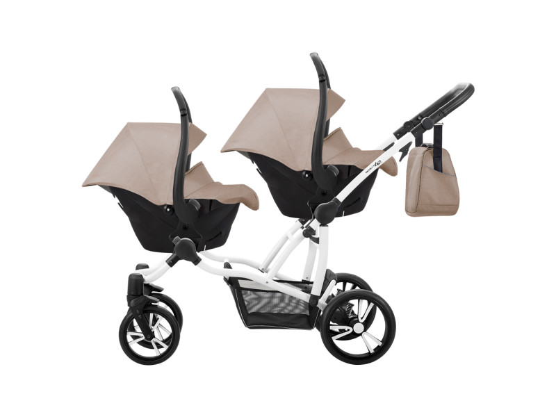 Універсальна коляска 2 в 1 для двійнят або погодок (For Two) Bebetto 42 NEW 01, Фото 10