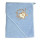 детское махровое полотенце Полотенце Жирафик EKO OK-01 голубое