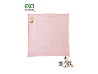 світлий плед Плед Хлопковий EKO dw-03 рожевий