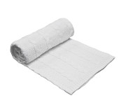 пов`язаний, одежало-плед, 85х75 см Плед Косичка ЕКО пле-22 білий