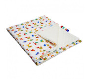 Дитячий розвиваючий  плед 100×80 см “Пташки” Minky EKO PLE-33