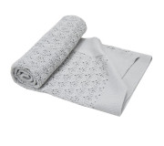 світлий плед 80х80 см