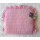 Подушка детская в коляску или кроватку Подушка Ажурная EKO PO-03 розовая