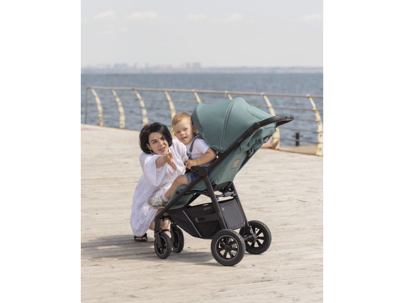 Прогулянкова коляска CARRELLO Bravo CRL-5512 Amber Orange /1/, Фото 3