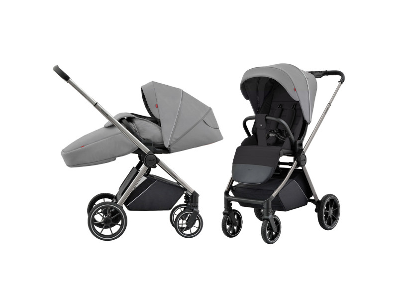 Прогулянкова коляска CARRELLO Ultra CRL-5525 Silk Grey /1/, Фото 1