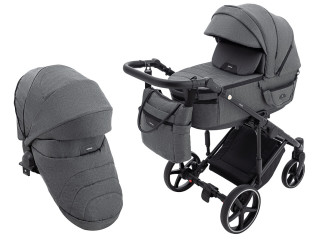 Коляска 2 в 1 Adamex Ziko Tip TK-57 графіт