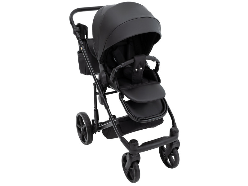 Коляска 2 в 1 Adamex Zico Eco Sa-2 чёрный, Фото 10