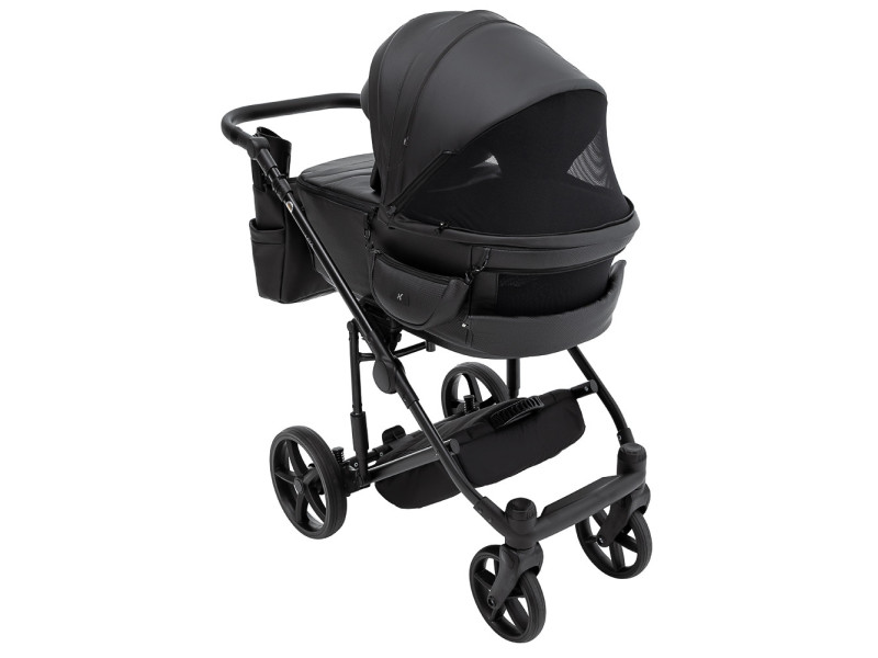 Коляска 2 в 1 Adamex Zico Eco Sa-2 чорний, Фото 6