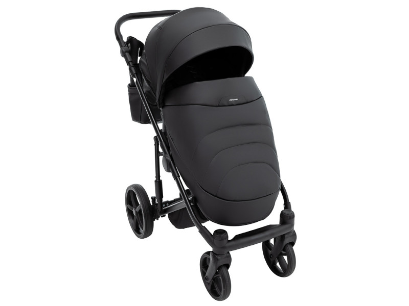 Коляска 2 в 1 Adamex Zico Eco Sa-2 чорний, Фото 9