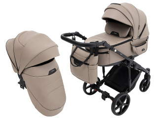Коляска 2 в 1 Adamex Zico Eco Sa-9 темний капучино