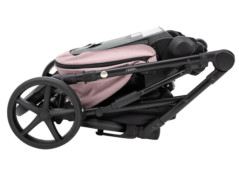 Коляска 2 в 1 Adamex Zico Tip TK-24 розовый, Фото 11