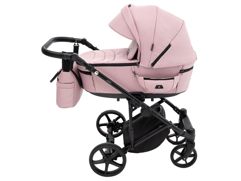 Коляска 2 в 1 Adamex Zico Tip TK-24 розовый, Фото 4
