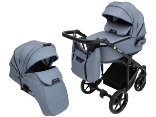 Коляска 2 в 1 Adamex Porto Light Tip TK-60/С темно-сірий