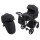 Коляска 2 в 1 Adamex Ziko Lux TK-53 чорний