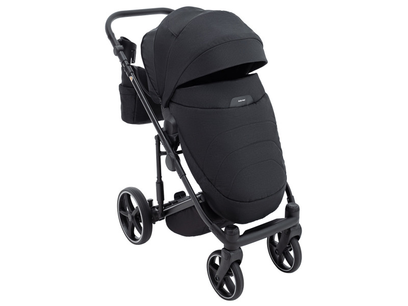 Коляска 2 в 1 Adamex Ziko Lux TK-53 чорний, Фото 8