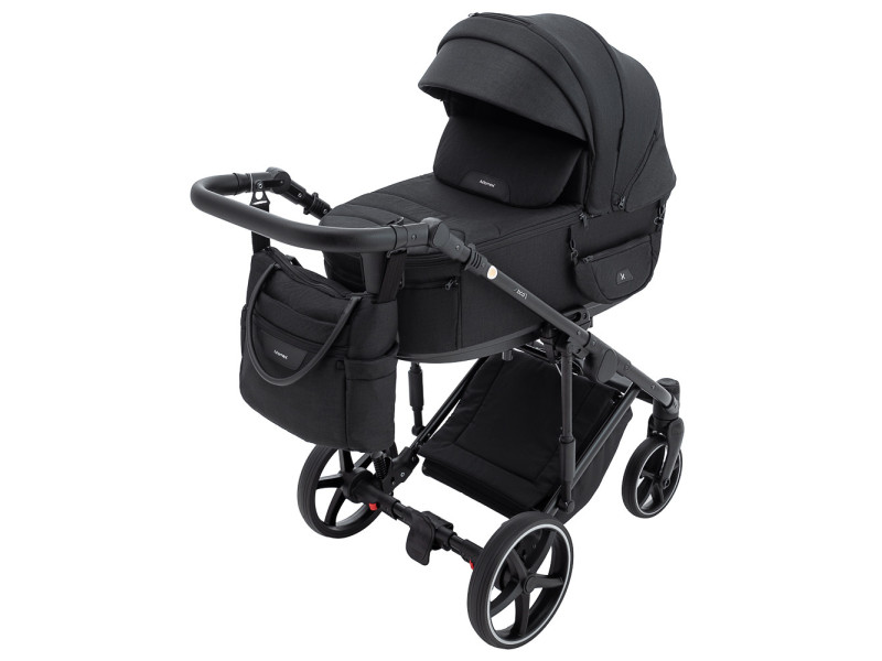 Коляска 2 в 1 Adamex Ziko Lux TK-53 чорний, Фото 3