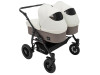 Коляска 2 в 1 для двойни Bair Sorento DUO BS-03 слоновая кость / капучино, Фото 13