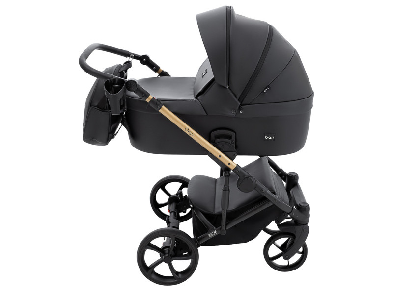 Коляска 2 в 1 Bair Onyx ECO OE-01 чорний, Фото 4