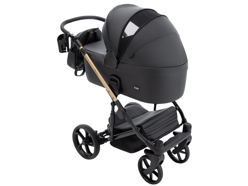 Коляска 2 в 1 Bair Onyx ECO OE-01 чорний, Фото 6