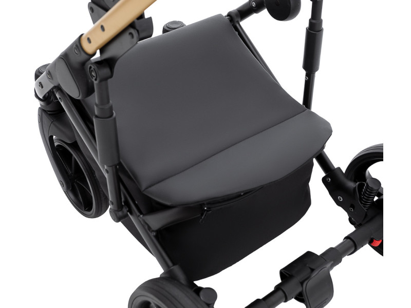 Коляска 2 в 1 Bair Onyx ECO OE-01 чорний, Фото 10