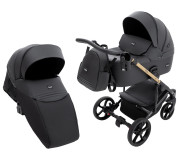 Коляска 2 в 1 Bair Onyx ECO OE-01 чорний