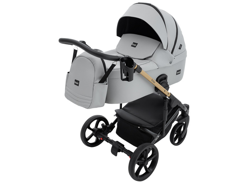Коляска 2 в 1 Bair Onyx ECO OE-14 світло-сірий, Фото 3