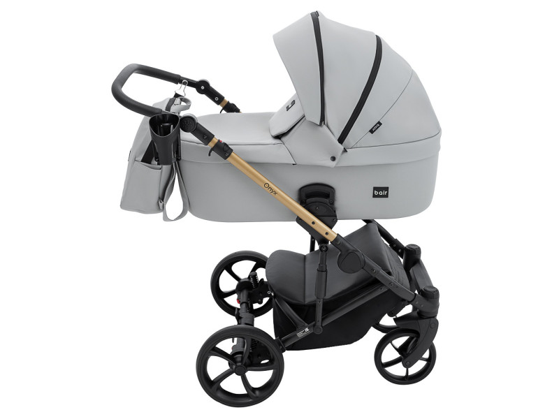 Коляска 2 в 1 Bair Onyx ECO OE-14 світло-сірий, Фото 4