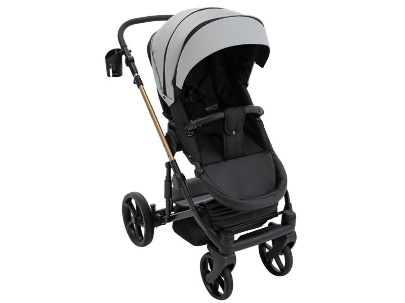 Коляска 2 в 1 Bair Onyx ECO OE-14 світло-сірий, Фото 8