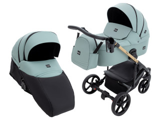 Коляска 2 в 1 Bair Onyx ECO OE-145 нефрит
