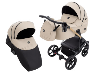 Коляска 2 в 1 Bair Onyx ECO OE-41 бежевий