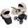 Коляска 2 в 1 Bair Onyx ECO OE-41 бежевий