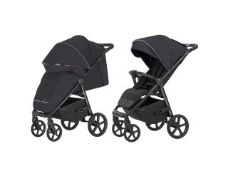 Прогулянкова коляска CARRELLO Bravo CRL-5515 Jet Black 2024 /1/