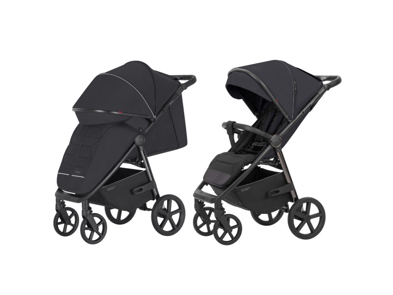 Прогулянкова коляска CARRELLO Bravo CRL-5515 Jet Black 2024 /1/, Фото 1