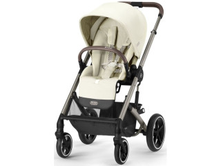 Прогулянкова коляска Balios S Lux TPE Seashell Beige (з бампером)