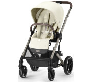 Прогулянкова коляска Balios S Lux TPE Seashell Beige (з бампером)