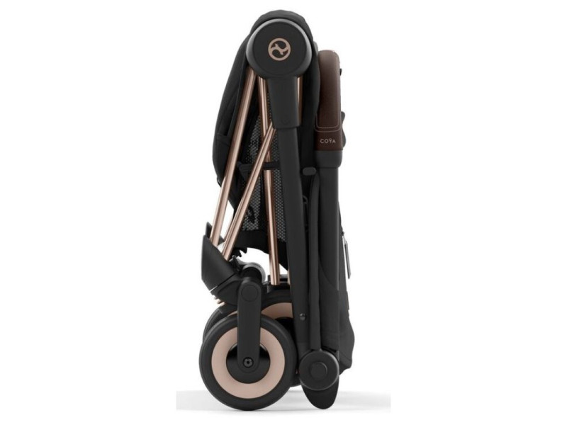 Коляска Coya Rosegold Sepia Black, Фото 8