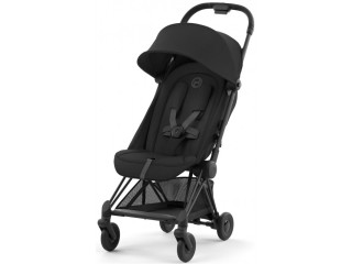 Коляска Coya Matt Black Sepia Black