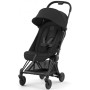 Коляска Coya Matt Black Sepia Black