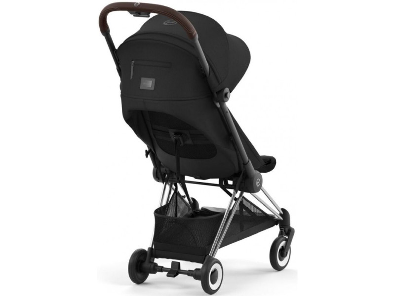 Коляска Coya Chrome Dark Brown Sepia Black, Фото 6