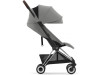 Коляска Coya Chrome Dark Brown Mirage Grey, Фото 15