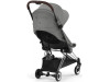 Коляска Coya Chrome Dark Brown Mirage Grey, Фото 17