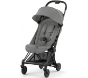 Коляска Coya Matt Black Mirage Grey